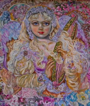 Yumi Sugai. An angel with the herb.